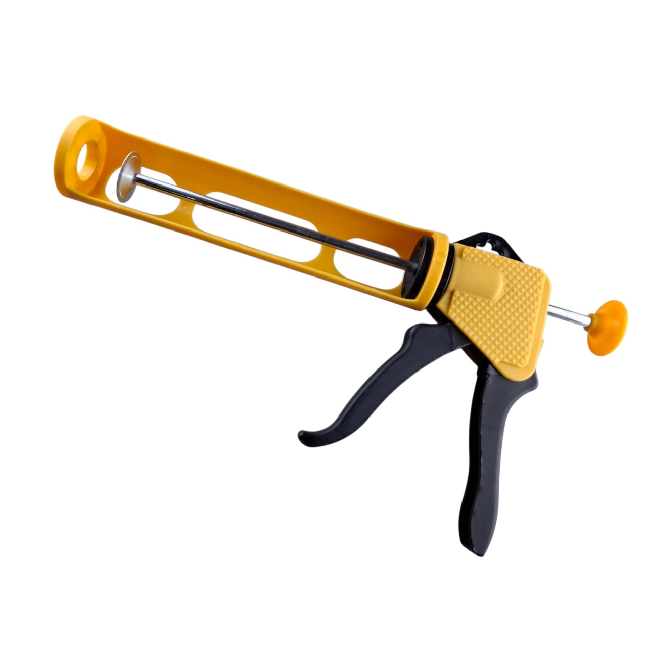 пистолет для герметика 390 мл., полукорпусный, пластиковый, "maximum" mx 16064 оптом