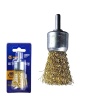 Щетка для дрели  чашечная 25 мм, 1", волнистая, латунированная, "MAXIMUM" MX 17924